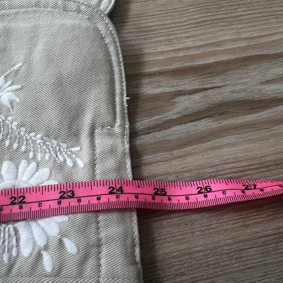 ✨Tabi Embroidered Jacket S | Ecru Cotton Chic | Fun, Edgy, Country Style… - Picture 13 of 16